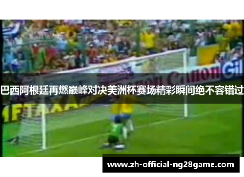 巴西阿根廷再燃巅峰对决美洲杯赛场精彩瞬间绝不容错过
