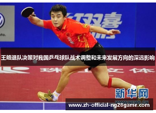 王皓退队决策对我国乒乓球队战术调整和未来发展方向的深远影响