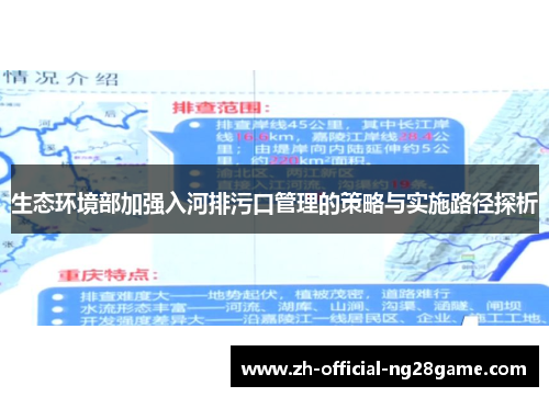 生态环境部加强入河排污口管理的策略与实施路径探析