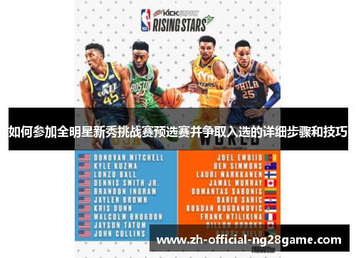 如何参加全明星新秀挑战赛预选赛并争取入选的详细步骤和技巧